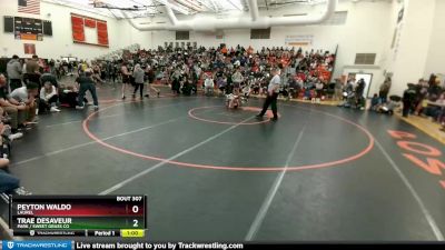 132A Round 4 - Trae DeSaveur, Park / Sweet Grass Co vs Peyton Waldo, Laurel