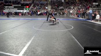 43 lbs Semifinal - Jett Hansen, Lion Elite vs Atlas Fernandez, Derby