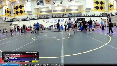 152 lbs Cons. Round 2 - Corinthian Tonte, Franklin Wrestling Club vs Eric Streeval, Indiana