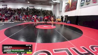 106 lbs Champ. Round 2 - Aiden Ritz, Eaglecrest B vs Cameron Vallejos-Meredith, Denver North