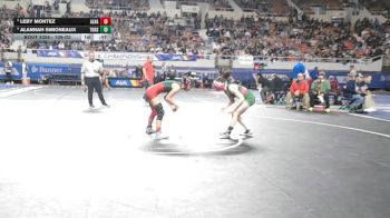 109-D2 3rd Place Match - Alannah Simoneaux, Thatcher HS vs Leby Montez, Alhambra High School