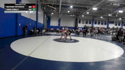 150 lbs Consi Of 8 #2 - Matthew Patterson, Middleborough vs Owen O'Reilly, Nauset