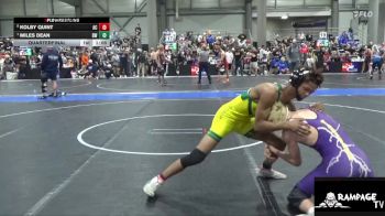 132 lbs Quarterfinal - Miles Dean, Bobcat WC vs Kolby Quint, Ark City