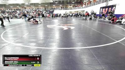 165 lbs Cons. Round 6 - Bridger Hall, Providence (Mont.) vs Eli Clemmons, Cumberland (Tenn.)