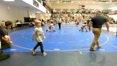 132 lbs Consi Of 8 #2 - Parker Behrens, Georgia vs Hunter Cravens, Harrison Top Dog Wrestling Club