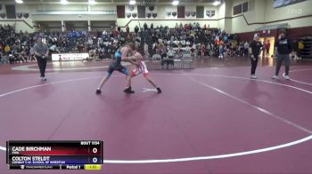 16U-5 lbs Round 3 - Cade Birchman, FWA vs Colton Steldt, Combat C.W. School Of Wrestlin
