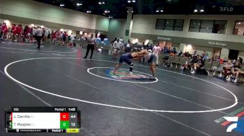 195 lbs Round 2 (16 Team) - Joel Carrillo, Maximum Performance vs Timothy Peoples, Eagles Wrestling