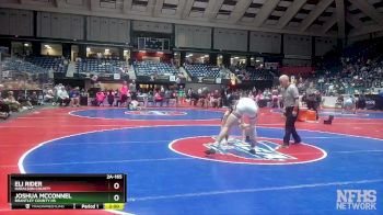2A-165 lbs Champ. Round 1 - Eli Rider, Haralson County vs Joshua McConnel, Brantley County HS
