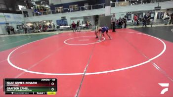 153 lbs Quarterfinal - Grayson Cahill, Great Neck Wrestling Club vs Isaac Gomez-rosario, Edison Eagles