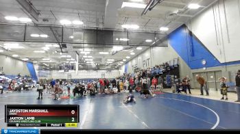 61-63 lbs Round 1 - Jaydston Marshall, Emery vs Jaxton Lamb, Cougars Wrestling Club