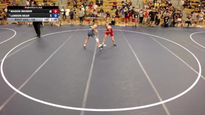 106 lbs Semis - Mason Bruber, NE vs Landon Near, IL