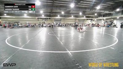 77 lbs Quarterfinal - Cameron Lizak, Texas Select Wrestling Club vs Andrew Taussig, Greater Heights Wrestling