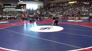 5A 150 lbs Quarterfinal - Caleb Robinson, Vilonia vs Brayden Williams, Sylvan Hills