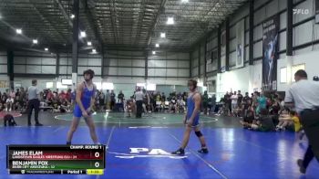 138 lbs Champ. Round 1 - Benjamin Fox, River City Wrestling vs James Elam, Landstown Eagles Wrestling Clu