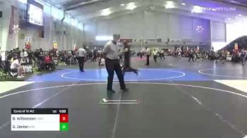 132 lbs Consi Of 16 #2 - Dylan Zenion, Wyoming Seminary vs Brock Williamson, Ford Dynasty WC