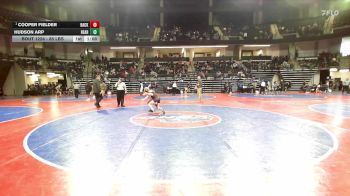 85 lbs Semifinal - Cooper Fielder, Backyard Brawlers Wrestling Club vs Hudson Arp, Heard Wrestling Club