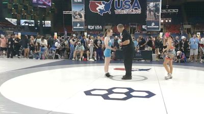 95 lbs Champ. Rd Of 64 - Molly Glowacki, Illinois vs Piper Phillips, Iowa