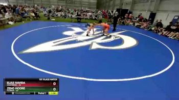 126 lbs Placement Matches (16 Team) - Elias Navida, California vs Zeno Moore, Florida