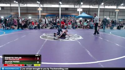 80A Cons. Round 2 - Emmette Taylor, Hawk Wrestling Club vs Keaton Mares, Idaho Gold