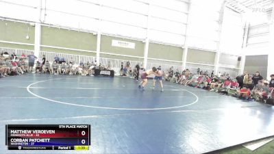 215 lbs Placement Matches (8 Team) - Matthew Veroeven, Minnesota Blue vs Corban Patchett, Washington