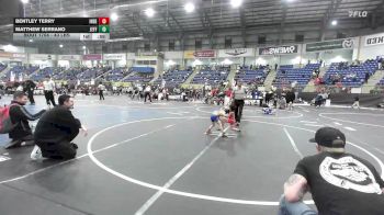 43 lbs Rr Rnd 1 - Bentley Terry, Independent vs Matthew Serrano, Jefferson Wrestling Club
