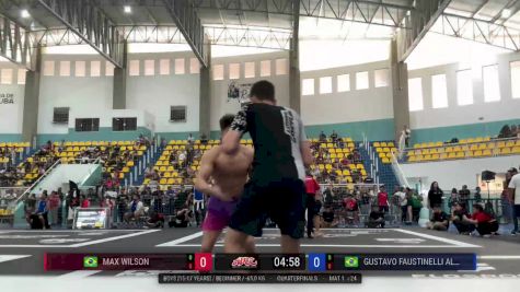 Max Wilson vs Gustavo Faustinelli Alves 2025 ADCC Brazilian Nationals
