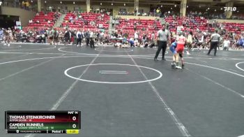 80 lbs Round 3 (6 Team) - Camden Runnels, Honey Badger Wrestling Club vs Thomas Steinkirchner, SlyFox Silver