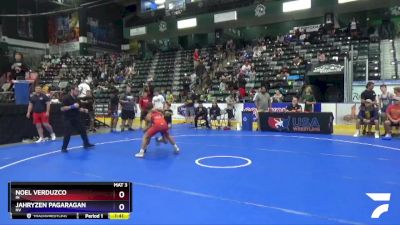 119 lbs Cons. Round 1 - Noel Verduzco, IN vs Jahryzen Pagaragan, NV