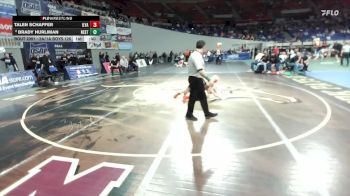 2A/1A Boys 126 Cons. Round 2 - Brady Hurliman, Nestucca Boys vs Talen Schaffer, Illinois Valley Boys