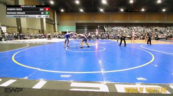 160 lbs Round Of 32 - Joseph Reza, South Bakersfield High School vs Nathan Urbani, Mad Dawg Wrestling Club