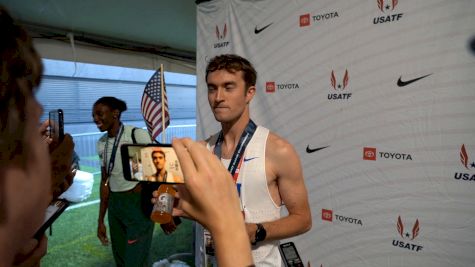 BYU's Kenneth Rooks FALLS In Steeple STILL WINS US Title!