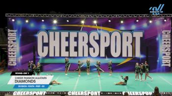 Cheer Passion Allstars - Diamonds [2024 L2.2 Youth - PREP - D2 Day 1] 2024 CHEERSPORT Charlotte Classic