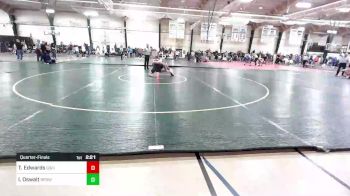 141 lbs Quarterfinal - Ty Edwards, Gardner-Webb vs Ian Oswalt, Brown - UNATT