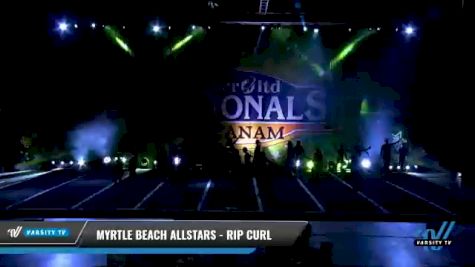 Myrtle Beach Allstars - Rip Curl [2021 L1 Junior - D2 - Medium Day 2] 2021 Cheer Ltd Nationals at CANAM
