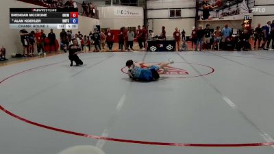 57 kg Champ. Round 3 - Brendan Mccrone, Ohio RTC/ Titan Mercury Wrestling Club (TMWC) vs Alan Koehler, Nebraska Wrestling Training Center
