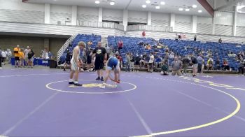 153 lbs Cons. Round 2 - Dustin Piehl, Michigan West vs Hank Temples, Westfield