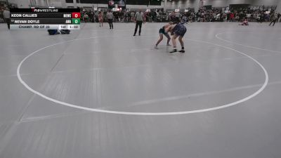 157 lbs Champ. Rd Of 32 - Keon Callies, MN Elite Wrestling Club vs Nevan Doyle, Askren Wrestling Academy