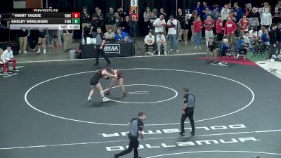 145 lbs Champ. Round 1 - Shelby Werlinger, Sturgis Brown vs Winry Yaggie, Yankton