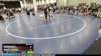 67 lbs Quarterfinal - Bennett Dawson, Team Tulsa Wrestling Club vs Easton Schut, MN Elite Wrestling Club