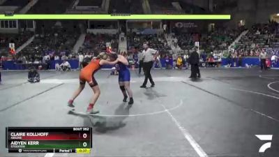 130 lbs Cons. Round 1 - Claire Kollhoff, Abilene vs Aidyen Kerr, Stockton