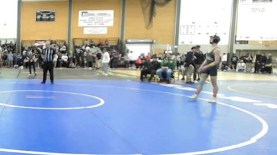 132 lbs Consi Of 16 #2 - Brody Drzal, Smithfield vs Leo Ordway, Chariho