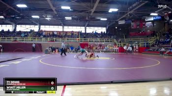 144 lbs Champ. Round 1 - Wyatt Miller, Floyd Central vs Ty Dewig, Evansville Mater Dei