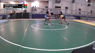 126 lbs 2nd Place Match - Zayd Ahmed, Warrior Trained Wrestling vs Everette Harris Jr., G580 Wrestling Club