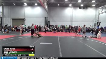 88 lbs Round 3 (6 Team) - Jacob Benyo, Mat Assassins vs Cole Lemovitz, CT Elite