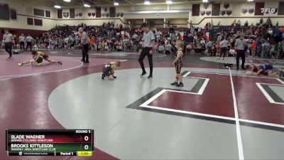 B-7 lbs Round 5 - Slade Wagner, Denver Cyclones Wrestling vs Brooks Kittleson, Waverly Area Wrestling Club