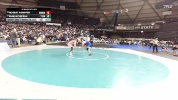 Boys 2A 165 lbs Cons. Round 1 - Robert Rempfer, Bremerton vs Ryuu Robeson, Lynden