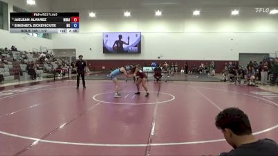 117 lbs Cons. Semi - Simoneta Zickeviciute, Moorpark College vs Jaelean Alvarez, Mt. San Antonio College