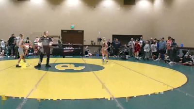 105 lbs Champ. Rd Of 16 - Elijah Santiago, Grit Mat Club vs Jack Smagalla, The Outsiders Wrestling Club