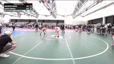 140-H lbs 3rd Place - Brandon Beres, Estebuilt WC vs Dante DePaul, All I See Is Gold Academy