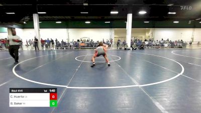 126 lbs Round Of 64 - Chris Huerta, CA vs Brady Baker, MI